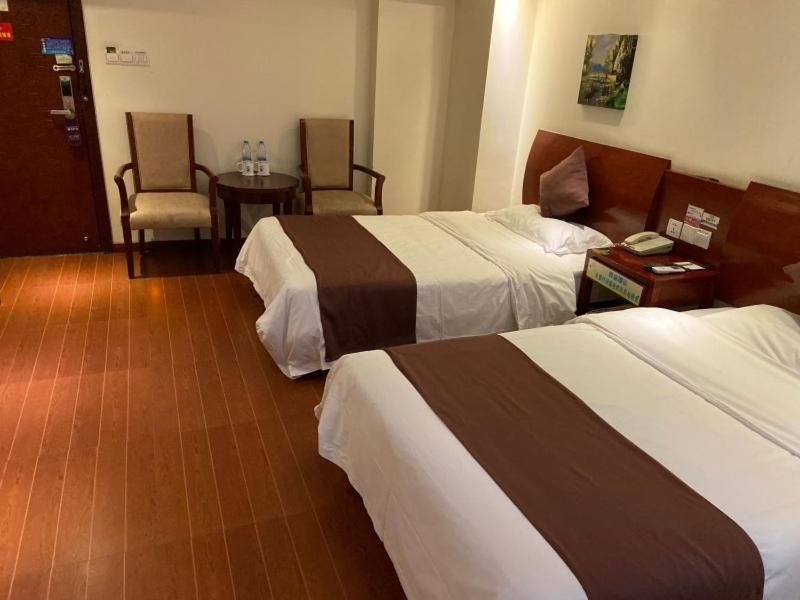 Greentree Inn Shanghai Songjiang University City New Songjiang Road Express Hotel Exterior foto