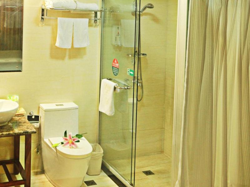 Greentree Inn Shanghai Songjiang University City New Songjiang Road Express Hotel Exterior foto