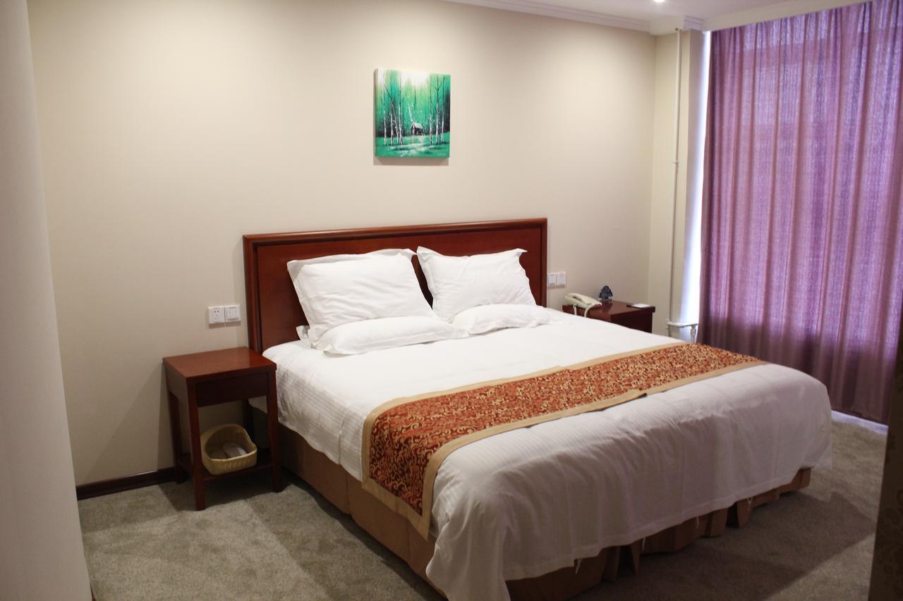 Greentree Inn Shanghai Songjiang University City New Songjiang Road Express Hotel Exterior foto