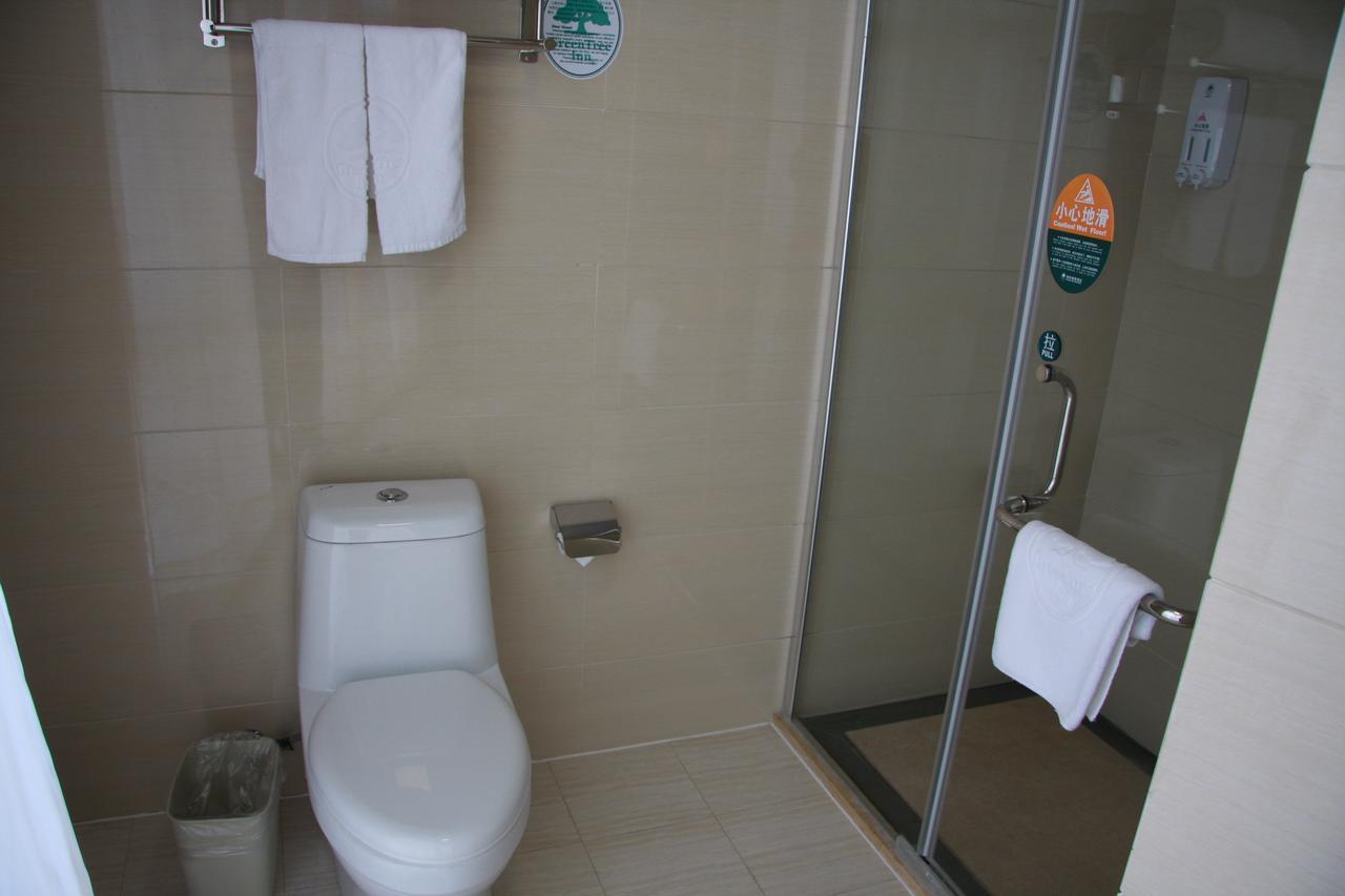 Greentree Inn Shanghai Songjiang University City New Songjiang Road Express Hotel Exterior foto